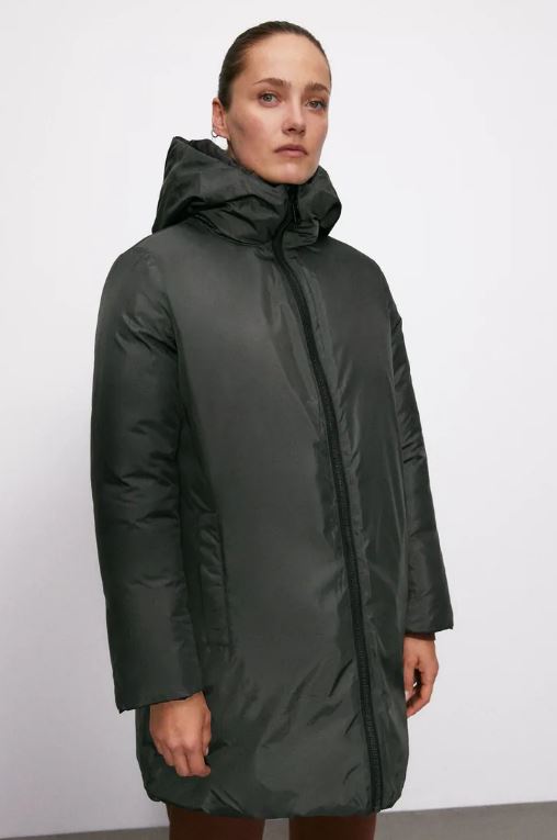 Zara Abrigo acolchado reversible water repellent Merca2.es