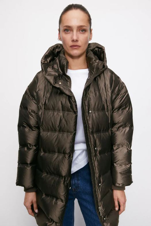 Zara plumífero water repellent Merca2.es