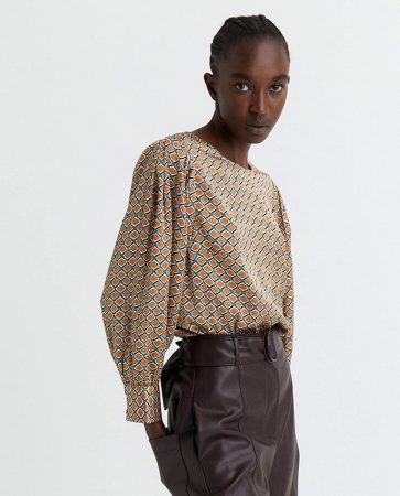 blusa estampada sfera