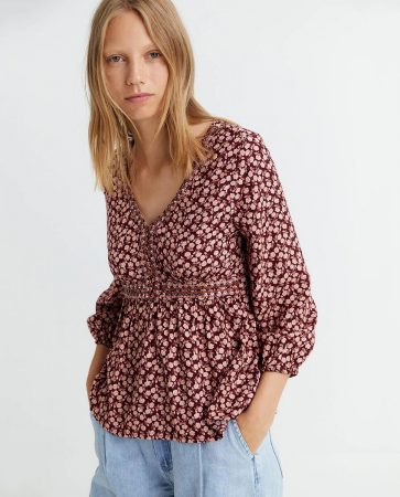 blusa estampada sfera