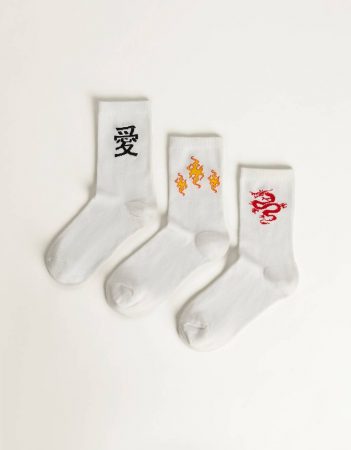 calcetines llamas bershka