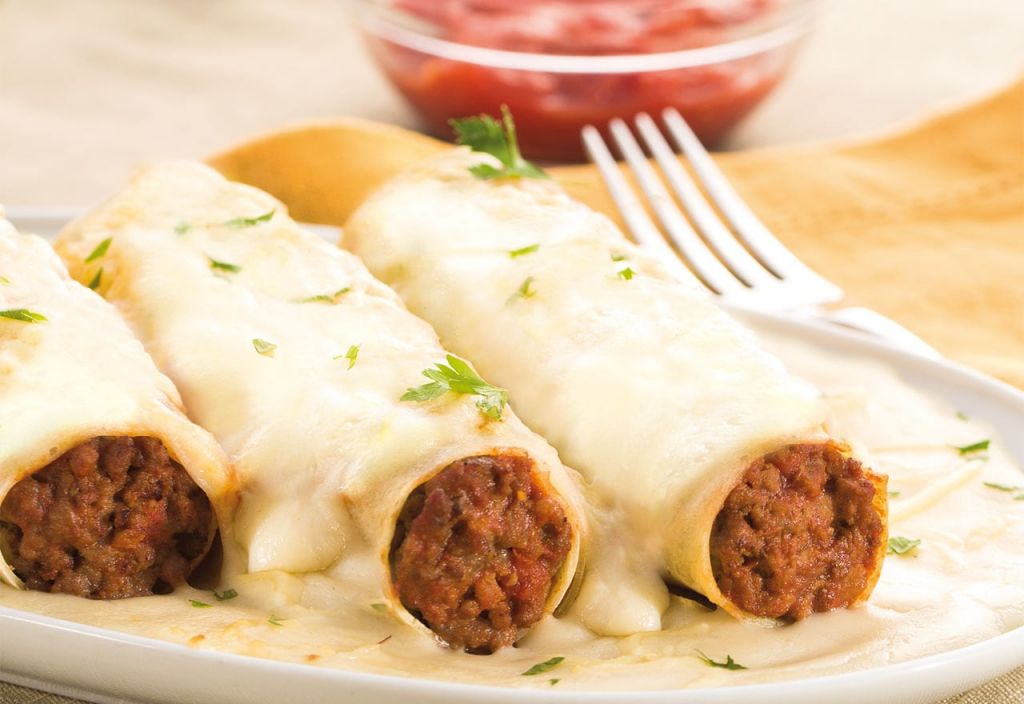 la bechamel de los canelones - receta