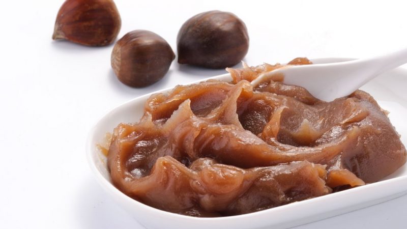 crema de castañas dulce