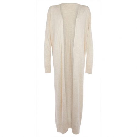 chaqueta de punto largo