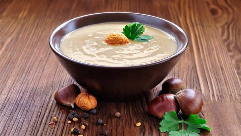 CÓMO HACER UNA CREMA DE CASTAÑAS