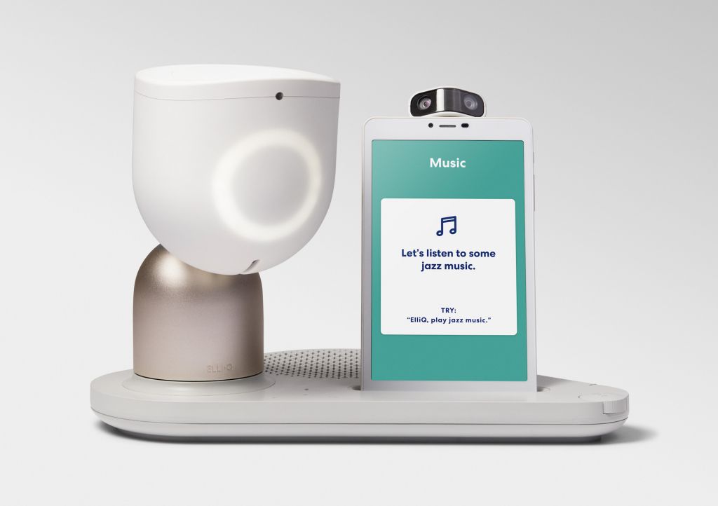 ElliQ, mascotas robot