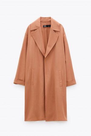 gabardina fluida zara