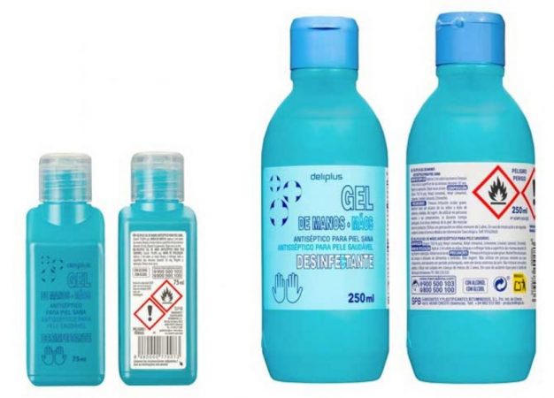 Mercadona, gel desinfectante