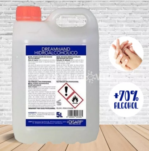 gel hidroalcohólico