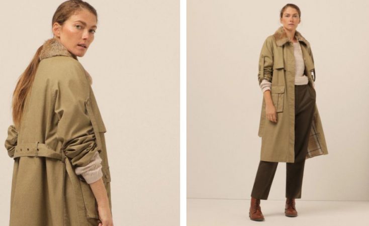 Gabardina encerada de mujer 100% algodón - LLOYD'S- ABRIGOS EL CORTE INGLÉS  