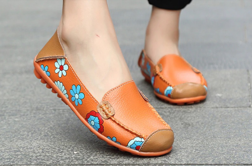 manoletinas estampadas