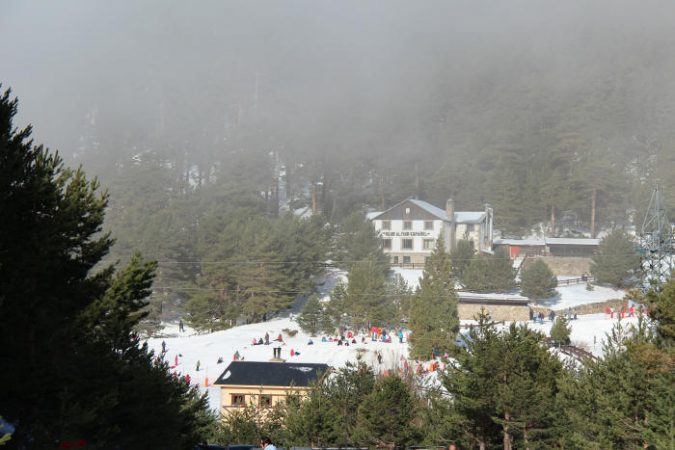 Rascafría, pueblos nevados