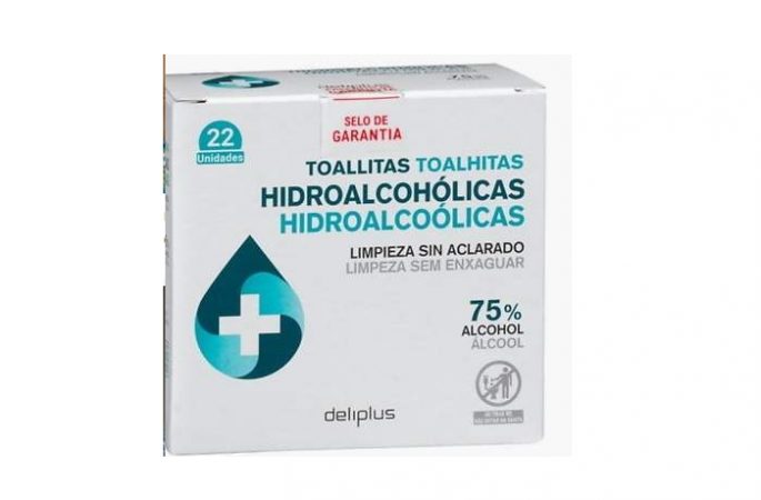 toallitas hidroalcohólicas Mercadona