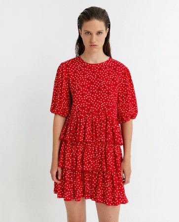 vestido volantes sfera