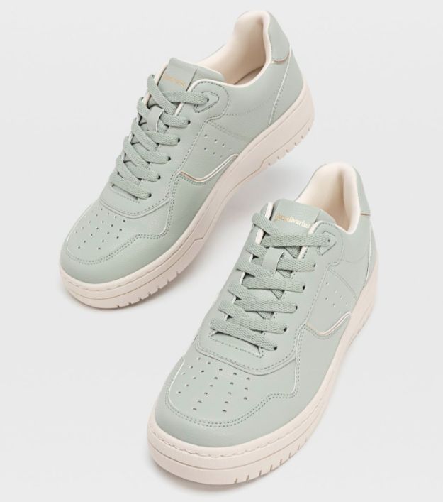 zapatillas color menta