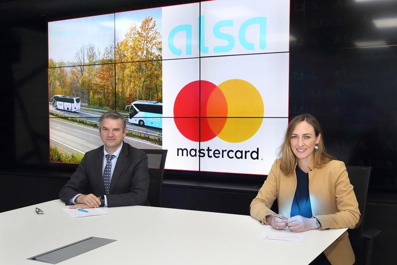 Alsa permitirá el pago de billetes con su aplicación tras su acuerdo con Mastercard