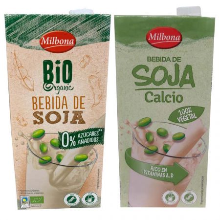bebidas vegetales de soja