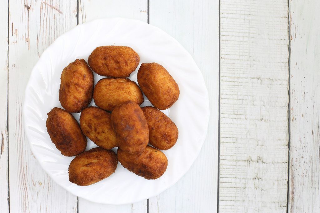 receta croquetas de marisco