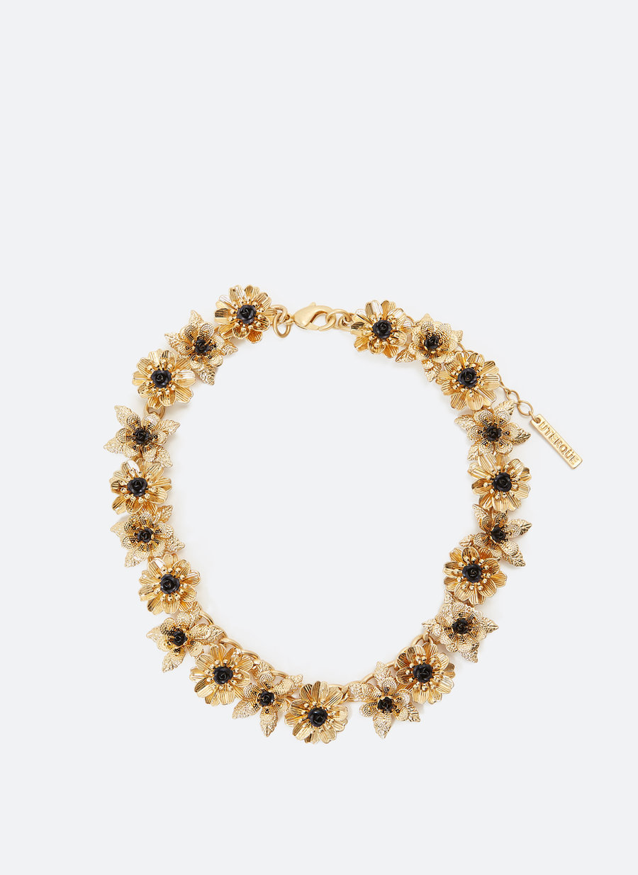 Collar Gargantilla negra Uterqüe
