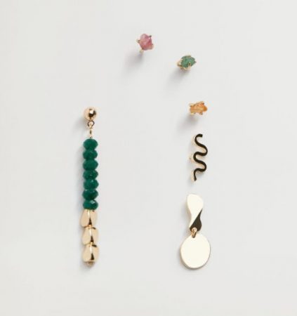 pendientes combinados