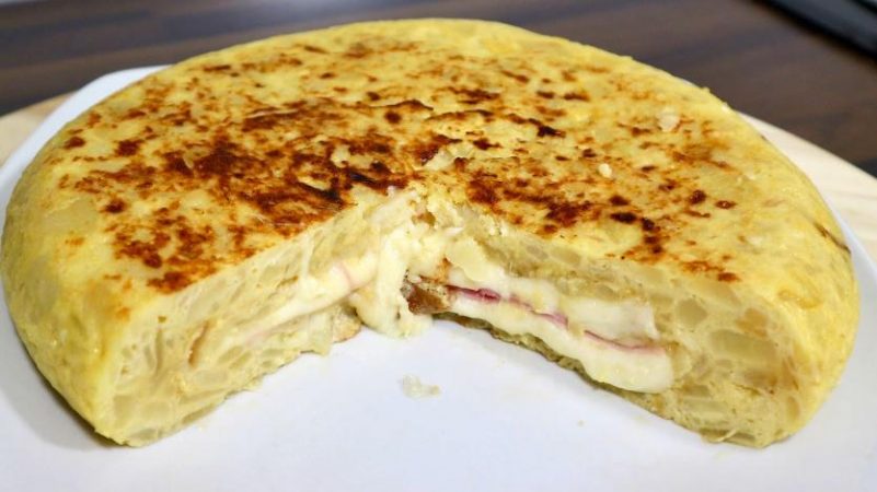 rellena jamón y queso 