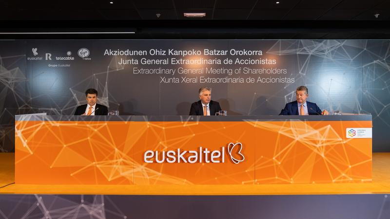 Euskaltel abonará a sus accionistas 25 M€ en dividendos