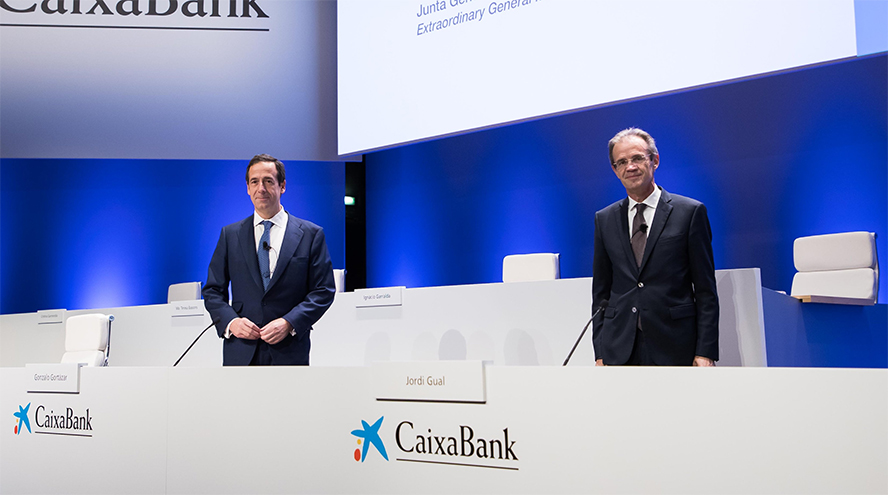 Los sindicatos reclaman “las 4 R” en la última junta de CaixaBank en solitario