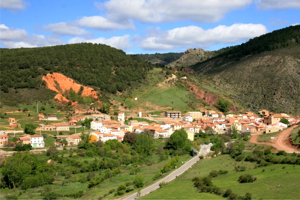 Nogueras de Albarracín, pueblos de España, trabajo