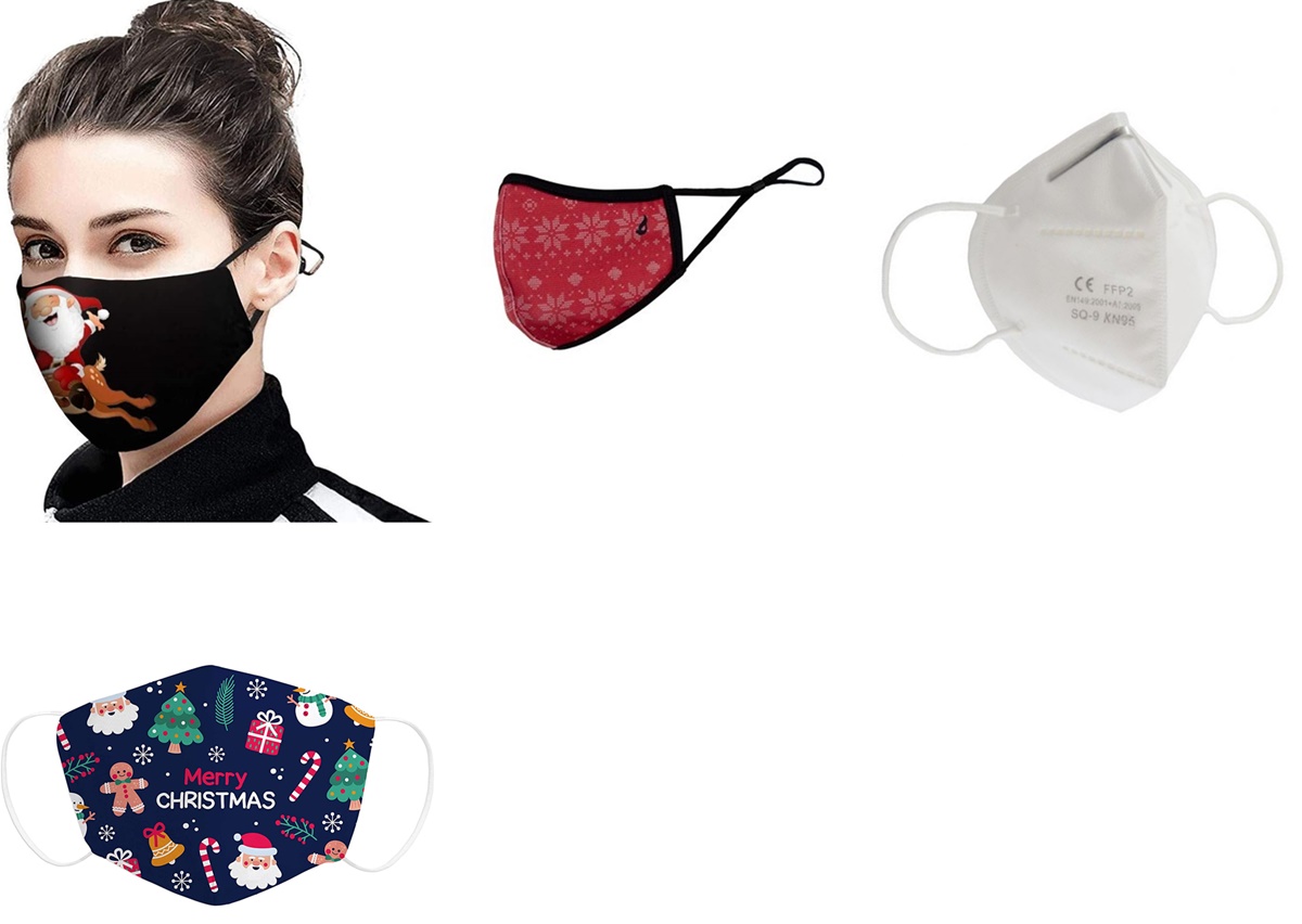 Amazon: 10 ofertas increíbles en mascarillas navideñas FFP2 y de tela para protegernos estas fiestas