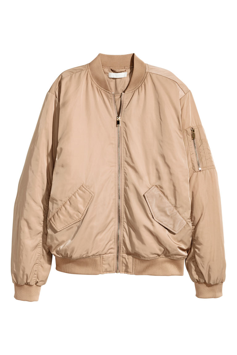 cazadora bomber oversize