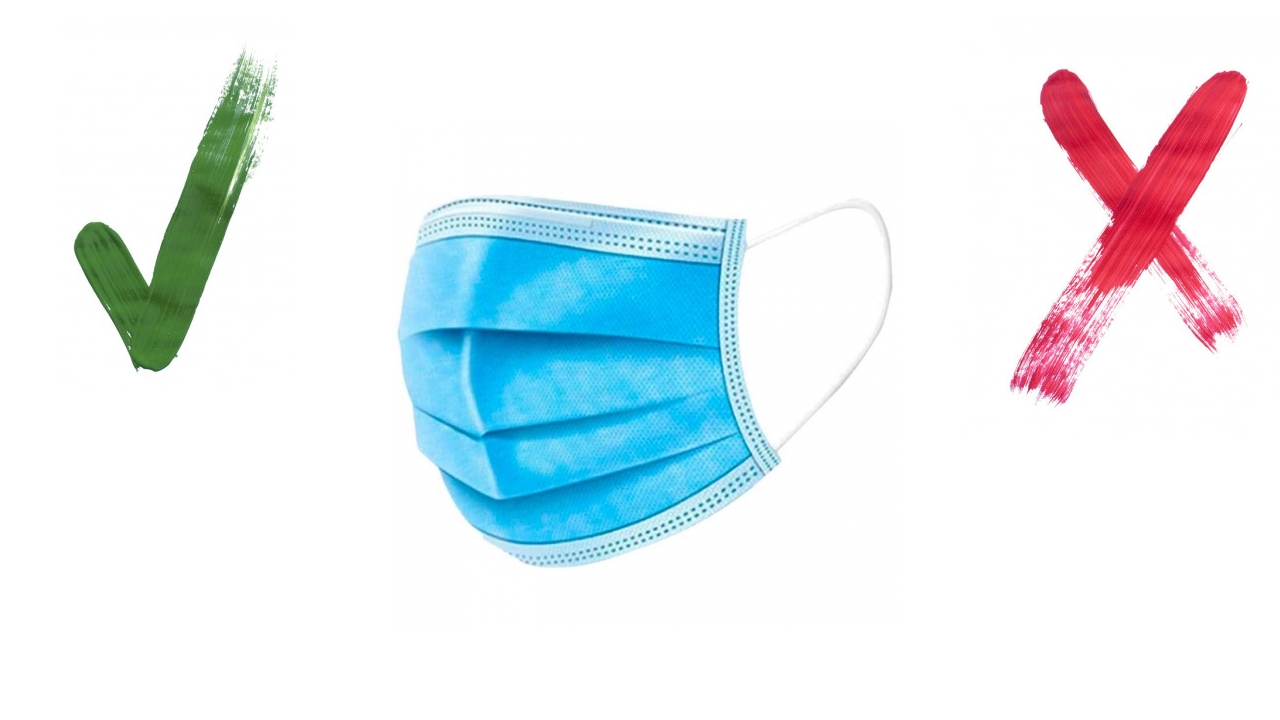 Por qué no deberías darle la vuelta a tu mascarilla higiénica