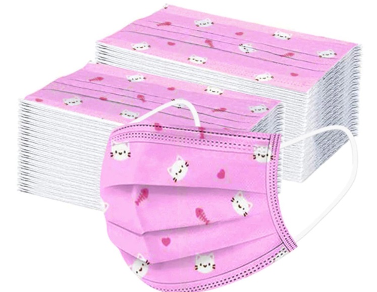 mascarillas desechables niños