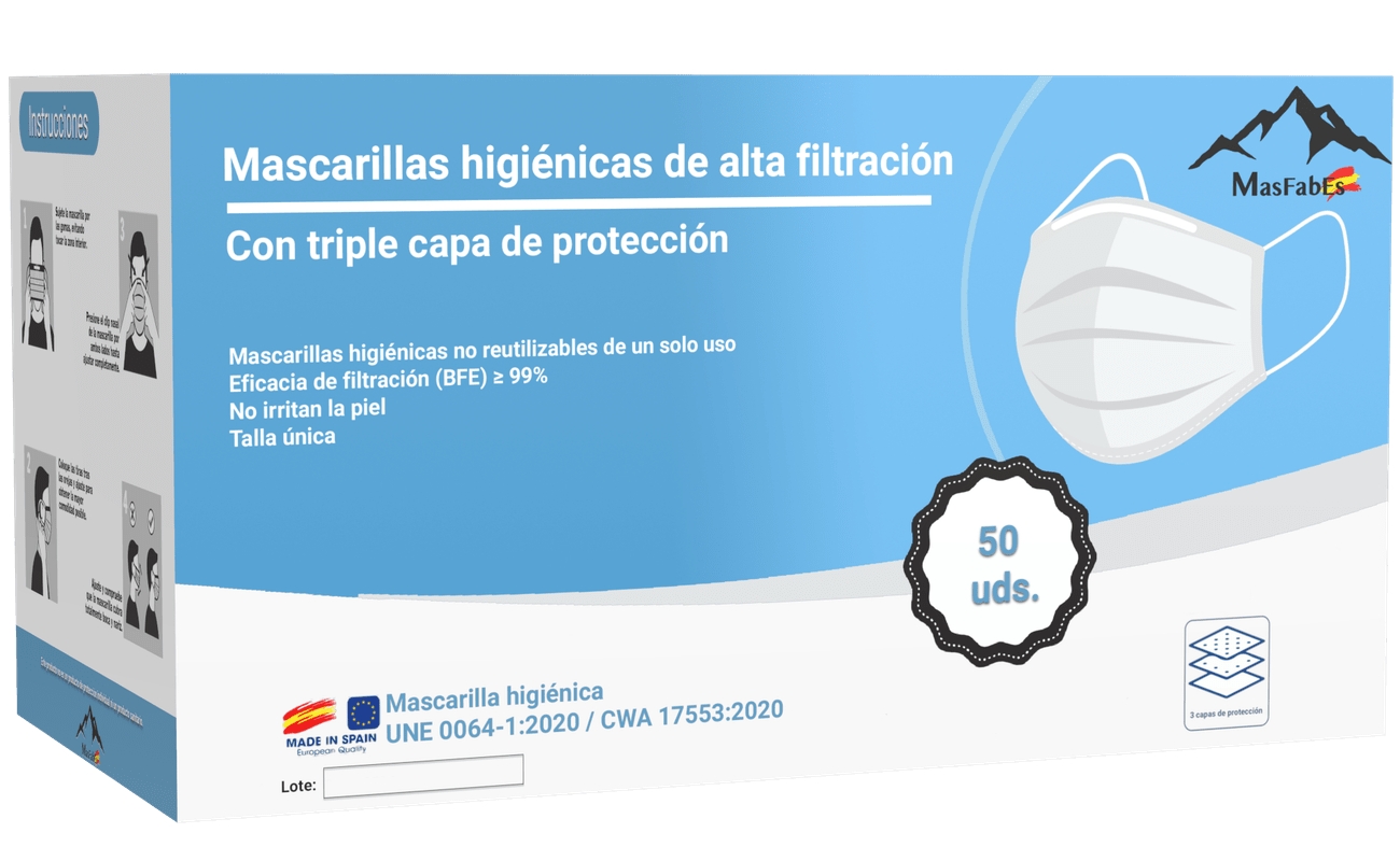 MasFabEs, las mascarillas malagueñas que cuestan 0,13 euros: dónde pedirlas