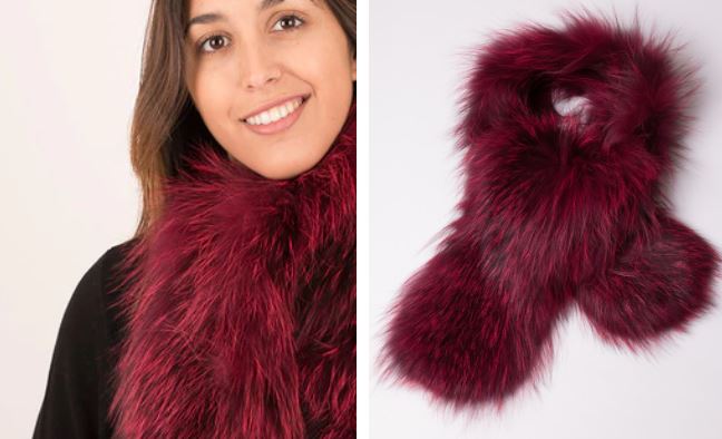 bufanda neva furs el corte inglés