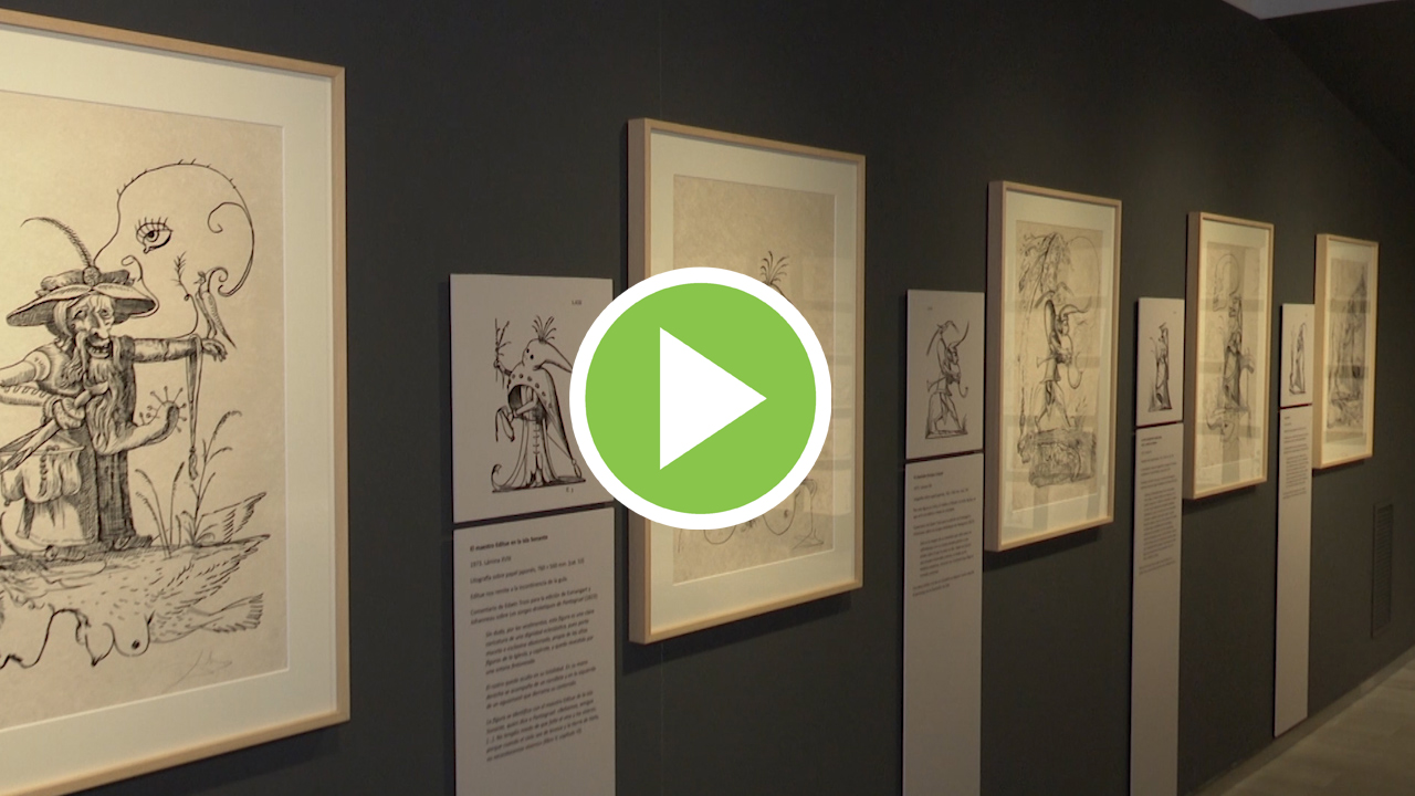 El mundo «onírico» y «grotesco» de Dalí se plasma en una serie de litografías