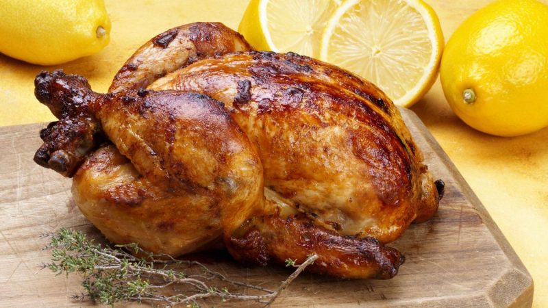Los beneficios del pollo asado