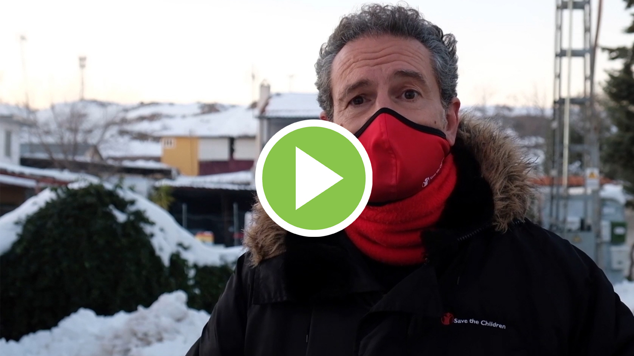 Save The Children pide una solución de «emergencia» para la Cañada Real