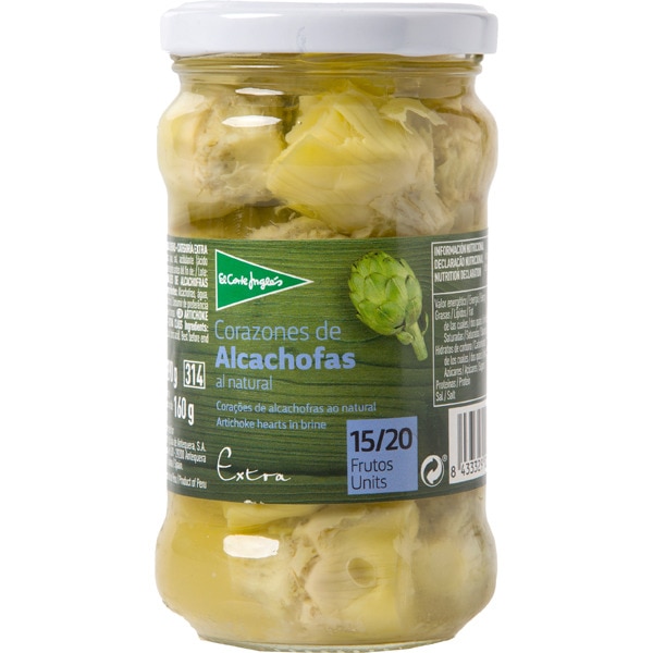 alcachofas El Corte Inglés