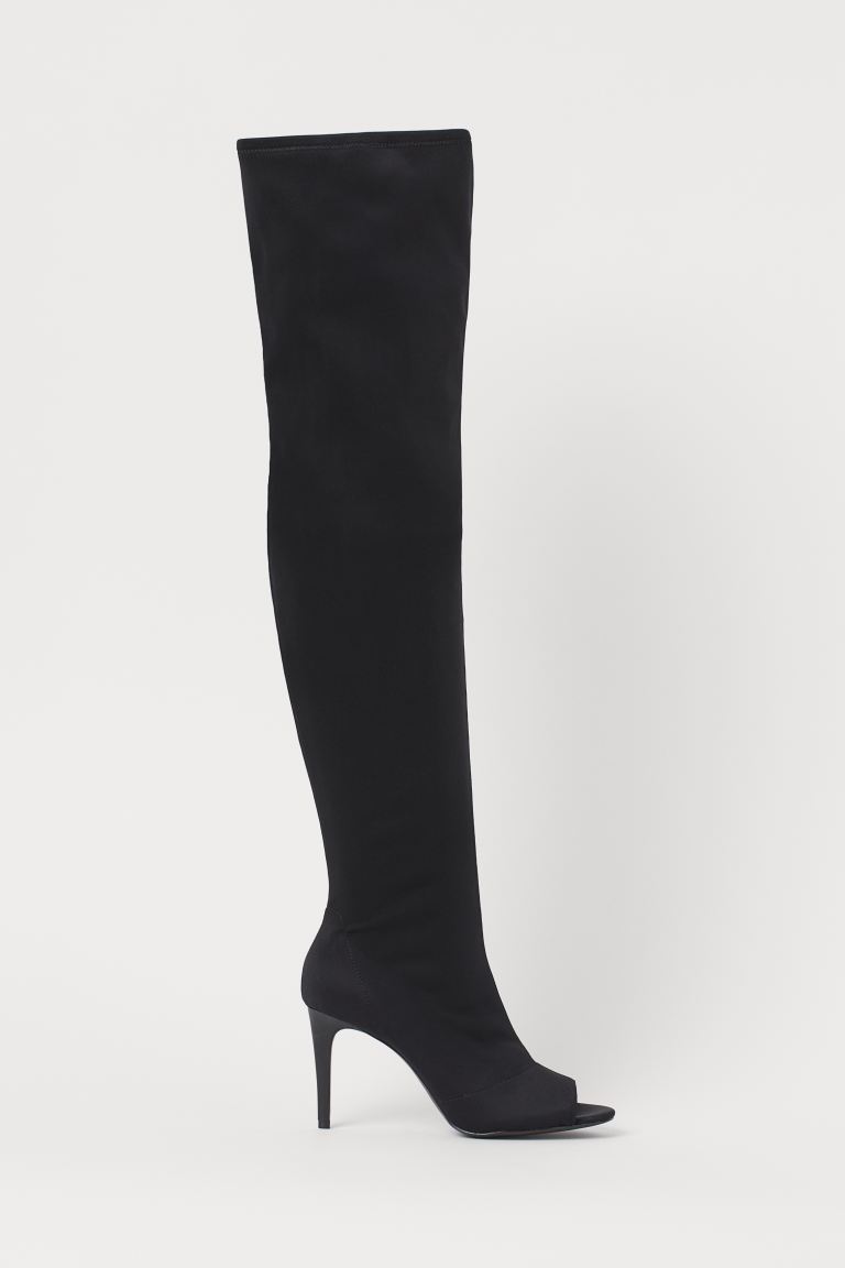 botas hasta el muslo h&m