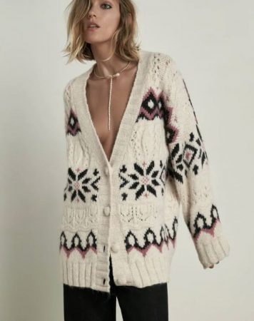 cardigan amplio