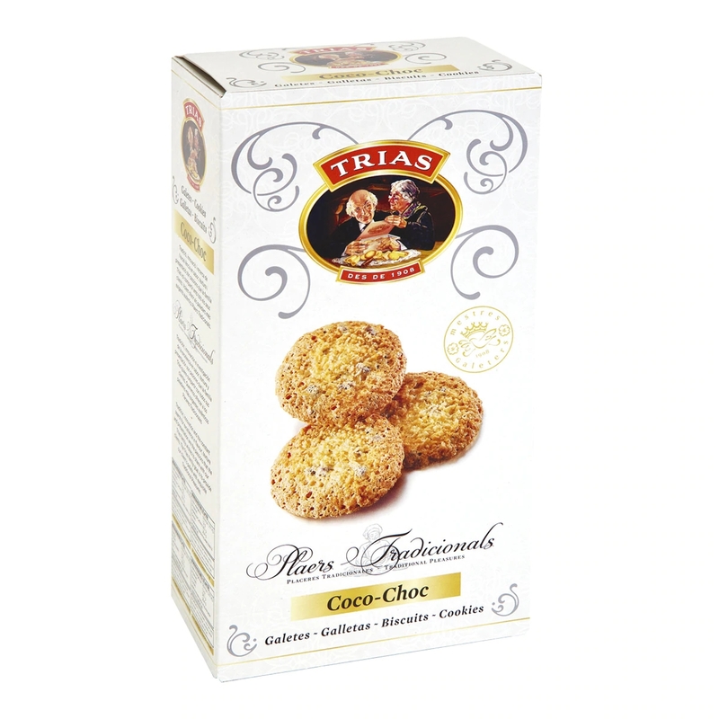 Galletas TRias de coco