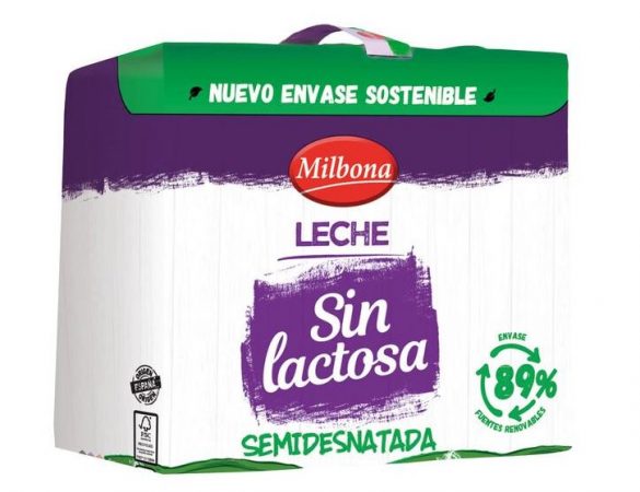 leche milbona sin lactosa