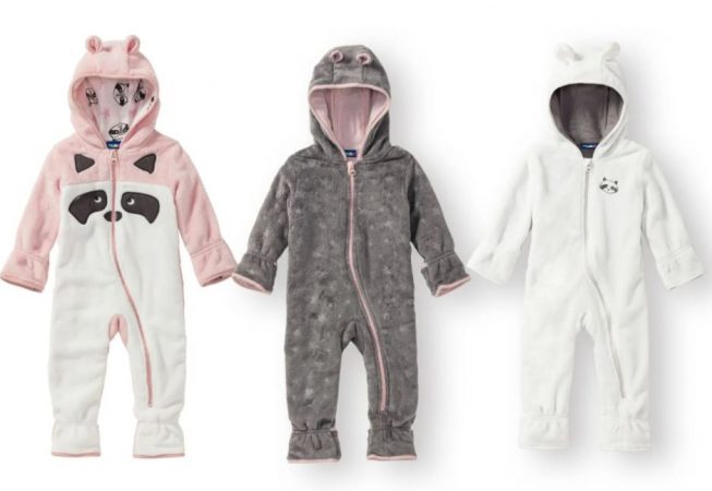 monos para bebé con capucha
