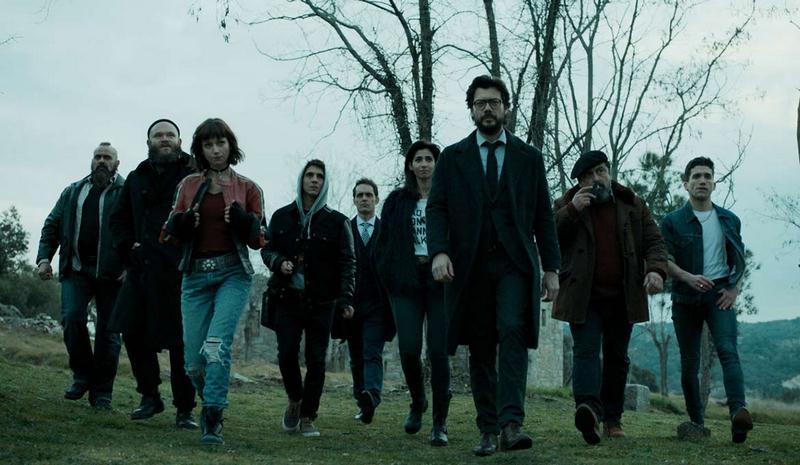primera temporada la casa de papel