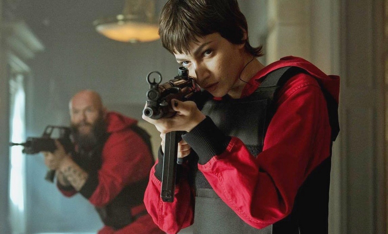 sacrificio tokio la casa de papel