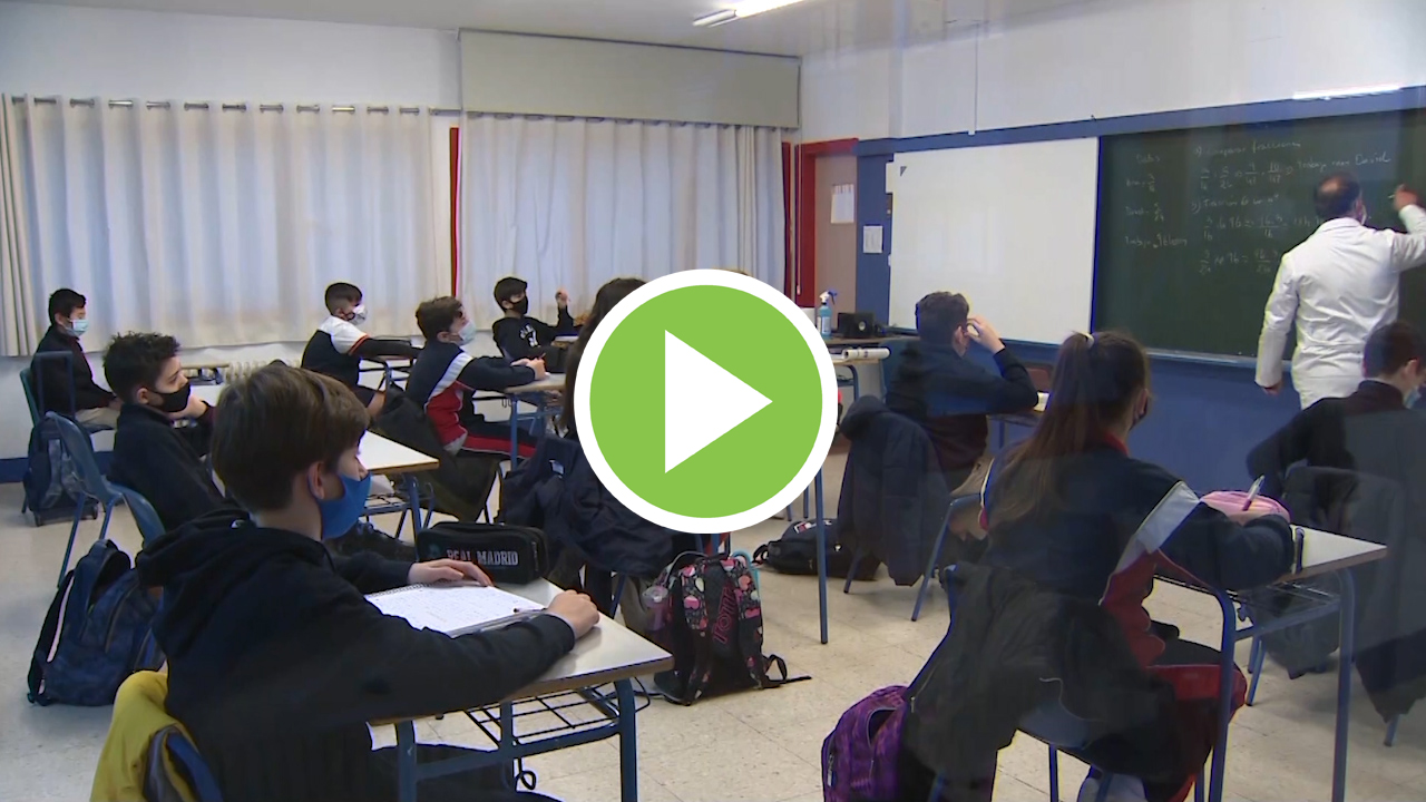 ¿Cómo ha sido la vuelta al cole en los centros madrileños?