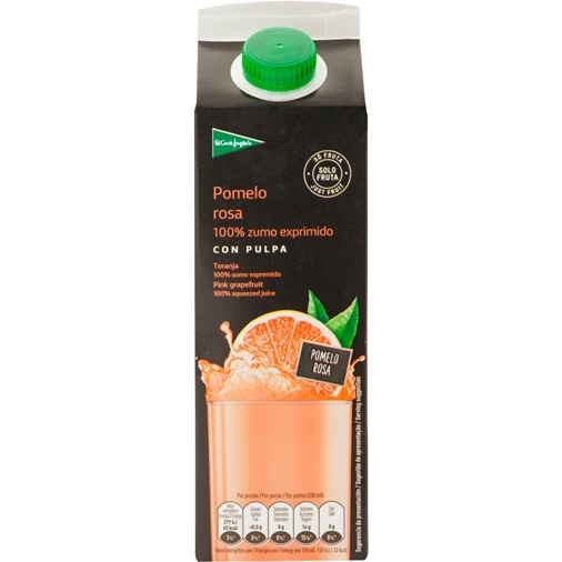 Zumos Pura Fruta exóticos El Corte Inglés