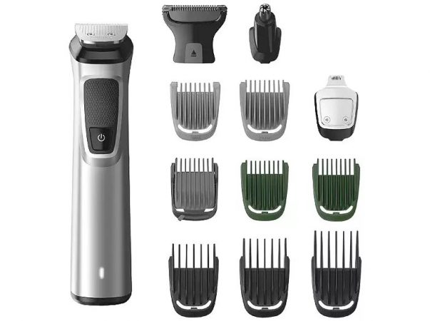 Afeitadora Philips MG7715 15 Multifuncion Cara cuerpo cabeza 13 en 1 Seco y humedo Plata Merca2.es