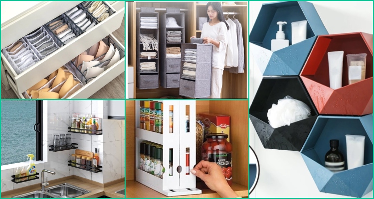 Aliexpress: organizadores de armario, cocina y baño para sacar el máximo potencial a tu hogar