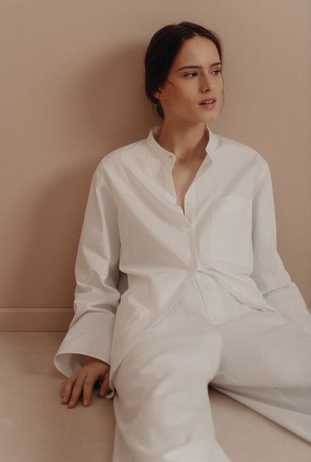 pantalón blanco zara